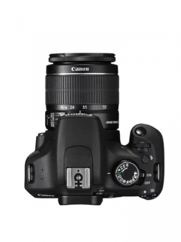 Canon EOS 1200D SLR-Digitalkamera (18 Megapixel APS-C CMOS-Sensor, 7,5 cm (3 Zoll) LCD-Display, Full HD) Kit inkl. 18-55mm IS Objektiv schwarz - 4