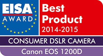 Canon EOS 1200D SLR-Digitalkamera (18 Megapixel APS-C CMOS-Sensor, 7,5 cm (3 Zoll) LCD-Display, Full HD) Kit inkl. 18-55mm IS Objektiv schwarz - 8