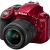 Nikon D3300 SLR-Digitalkamera Kit (24 Megapixel, 7,6 cm (3 Zoll) TFT-LCD-Display, Live View, Full-HD) inkl. AF-S DX 18-55 VR II Objektiv rot - 1