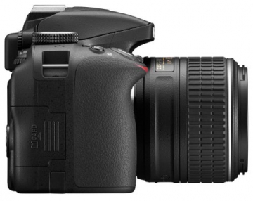 Nikon D3300 SLR-Digitalkamera Kit (24 Megapixel, 7,6 cm (3 Zoll) TFT-LCD-Display, Live View, Full-HD) inkl. AF-S DX 18-55 VR II Objektiv schwarz - 5