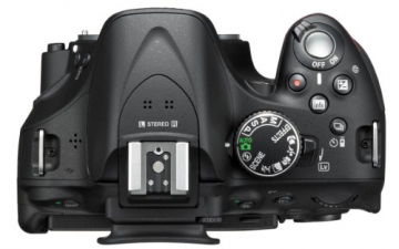 Nikon D5200 SLR-Digitalkamera (24,1 Megapixel, 7,6 cm (3 Zoll) TFT-Display, Full HD, HDMI) nur Gehäuse schwarz - 4