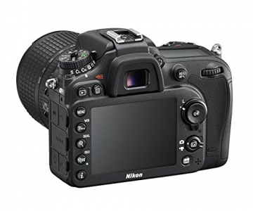 Nikon D7200 SLR-Digitalkamera (24 Megapixel, 8 cm (3,2 Zoll) LCD-Display, Wi-Fi, NFC, Full-HD-Video) Kit inkl. AF-S DX Nikkor 18-105 mm 1:3,5-5,6G ED VR Objektiv - 6