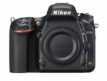 Nikon D750 SLR-Digitalkamera (24,3 Megapixel, 8,1 cm (3,2 Zoll) Display, HDMI, USB 2.0) Kit inkl. AF-S Nikkor 24-120 mm 1:4G ED VR Objektiv schwarz - 18