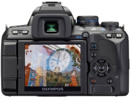 Olympus E-620 SLR-Digitalkamera (12,3 Megapixel, Bildstabilisator, Live View, Art Filter) Gehäuse - 1