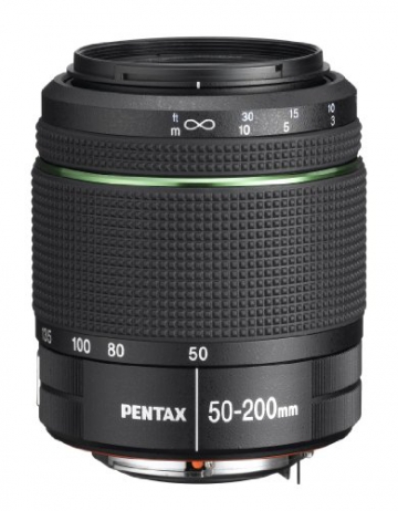 Pentax K 50 SLR-Digitalkamera (16 Megapixel, APS-C CMOS Sensor, 1080p, Full HD, 7,6 cm (3 Zoll) Display, Bildstabilisator) rot inkl. Objektiven DA L 18-55 mm WR & DA L 50-200 mm WR - 1