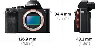 Sony Alpha 7KB Systemkamera (24,3 Megapixel, 7,6 cm (3 Zoll) Display, BIONZ X, 2,3 Megapixel OLED Sucher, NFC) inkl. SEL 28-70mm schwarz - 4